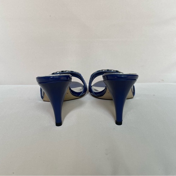 White House Black Market cobalt blue heels - Picture 3 of 7